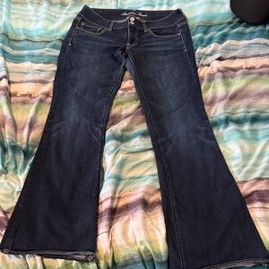 American Eagle Outfitters Dark Indigo ARTIST Flare Jeans
Size 6 stretchy